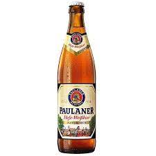 CERVEZA PAULANER  Hefe-Weissbier BOT 500 ML